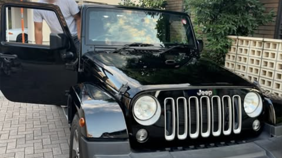 ガラスコーティング　JEEP