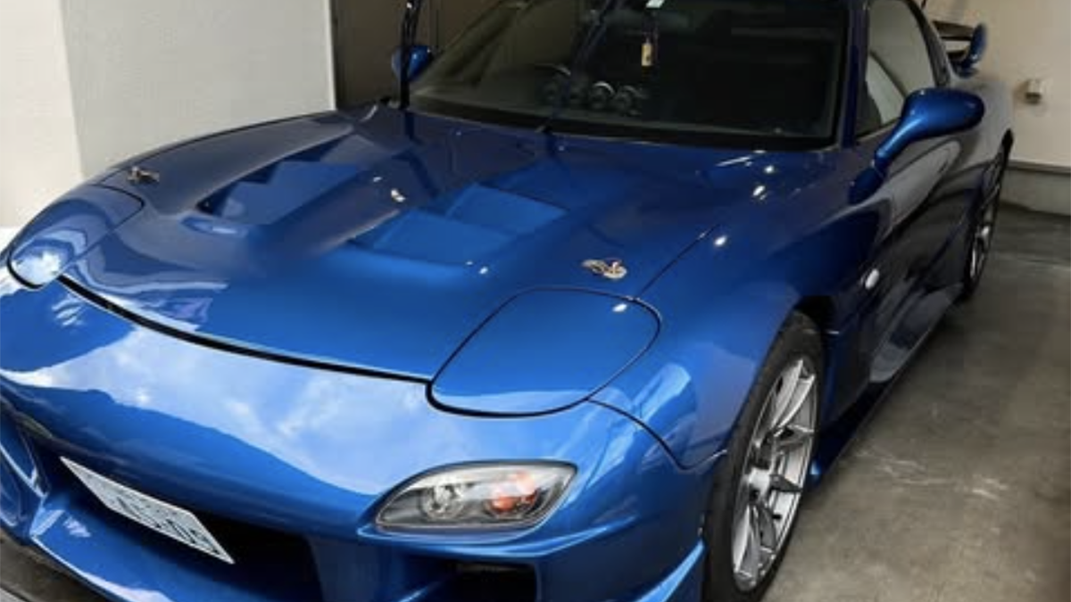 車両点検　RX7