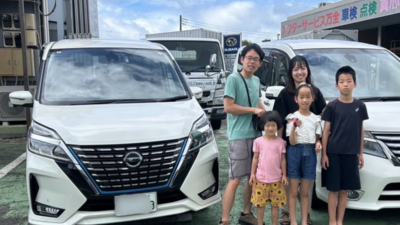 納車実績　日産セレナ